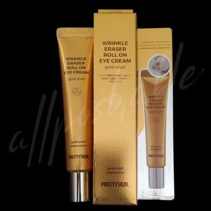 ⭐️2/$25⭐️ PRETTYSKIN Wrinkle Eraser Roll On Eye Cream - Gold Snail